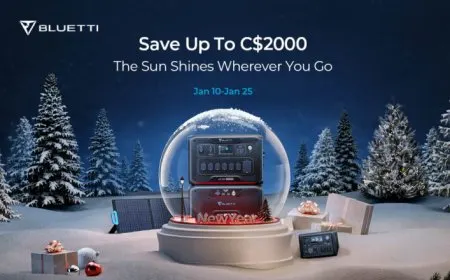 Emergency Power For The Canadian Winter: BLUETTI AC500 Hits The Shelves In Canada During New Year Sale