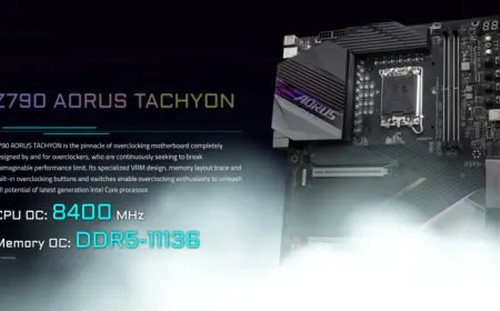 Gigabyte Achieves A Staggering DDR5-11136 Memory OC, Over 11 Gb/s Speeds On Z790 AORUS Tachyon