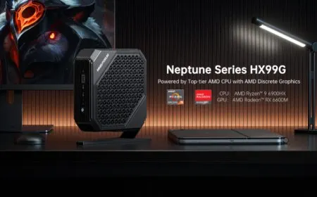 MINISFORUM Intros Neptune HX99G Mini PC: Equipped With AMD Ryzen 9 6900HX & Radeon RX 6600M For $839 US