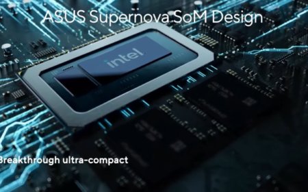 ASUS & Intel Offer Supernova SoM Laptop Design: CPU Die & LPDDR5X On The Same Package, 38% Size Reduction