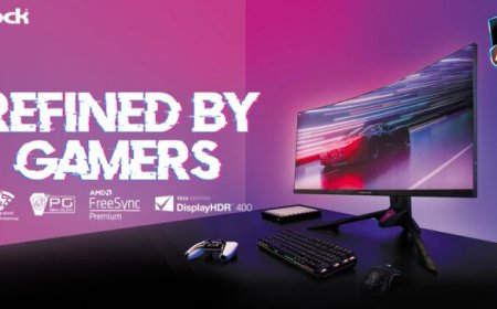 ASRock Unveils Brand New 34″ & 27″ Phantom Gaming Monitors, Up To 240Hz