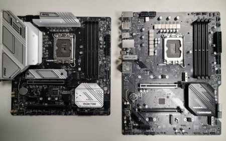 MSI MAG B760 Tomahawk & B760 Mortar Motherboards Pictured