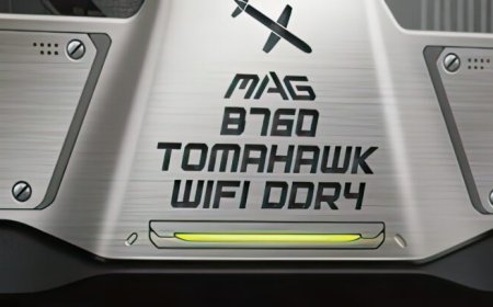 MSI MAG B760 Tomahawk Motherboard Pictured With DDR4 Support, Budget Friendly Design