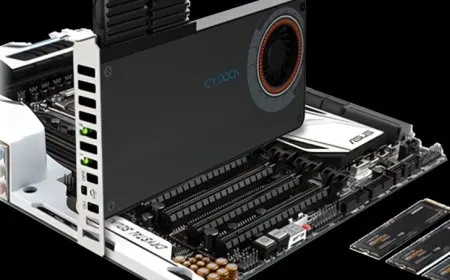 ICY DOCK Unveils Concept PCIe Gen5 M.2 & E1.S SSD Adapter Cards With Active-Cooling Tech