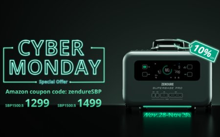 Cyber Monday Sale Is Live on SuperBase Pro 2000 Power Station with Fastest Solar Recharge & Luggage-Like Resilience