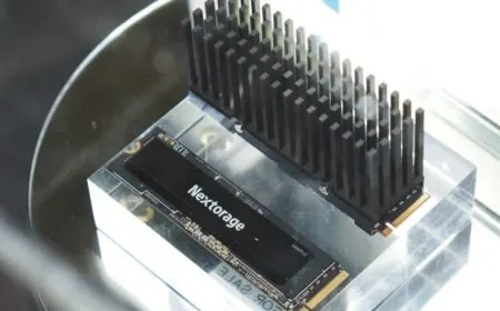 Nextorage Demos Next-Gen PCIe Gen5 NVMe M.2 SSD, 35% Faster Transfer Rate Than The Current Fastest Gen4 SSDs
