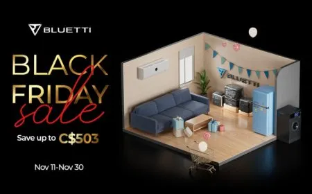 BLUETTI CA Black Friday Sneak Peek: Up To 30% OFF On Emergency Home Backup Power