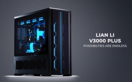 Lian Li’s Highly Anticipated V3000 PLUS PC Case Launches Today With Triple 480mm AIO Cooling Support