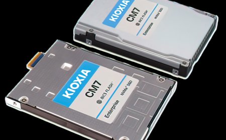KIOXIA Demos CM7 PCIe Gen 5 NVMe SSD on AMD EPYC Genoa CPU Platform: 98% Sequential Read & 57% Higher Read Improvement