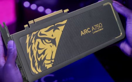 China Gets Even More Rare Intel Arc A750 Limited “Gold” Edition Graphics Card
