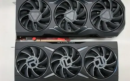 AMD Radeon RX 7900 “RDNA 3” Engineering Sample Pictured, Massive Triple-Fan Cooler With Just Two 8-Pin Connectors