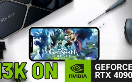 NVIDIA GeForce RTX 4090 Runs Genshin Impact at 13K Resolution