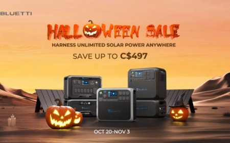 Booootiful Halloween Deals on BLUETTI Canada’s Portable Solar Generators Is Live!
