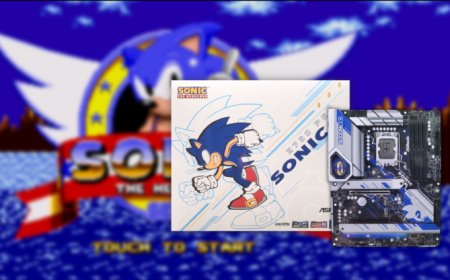 “Gotta go fast” with ASRock’s Intel Z790 Sonic the Hedgehog-themed motherboard