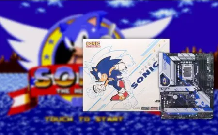 “Gotta go fast” with ASRock’s Intel Z790 Sonic the Hedgehog-themed motherboard