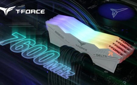 Intel Raptor Lake Ready! TeamGroup Unleashes T-Force DELTA RGB DDR5-7600 Memory Kit