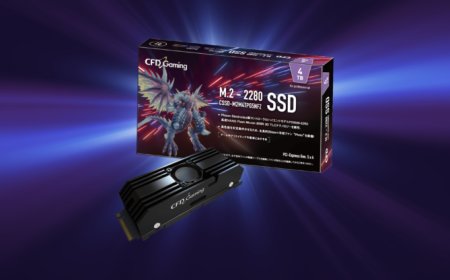 CFD Gaming Intros PCIe Gen 5 NVMe M.2 SSDs Rated at Up To 10 GB/s Speeds & Massive Heatsinks