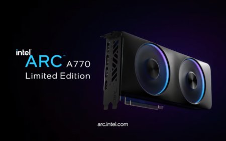 German Retailers Begin Selling Intel Arc A770 Limited Edition Graphics Card For As Low As €431,18