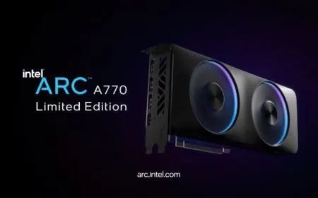 German Retailers Begin Selling Intel Arc A770 Limited Edition Graphics Card For As Low As €431,18