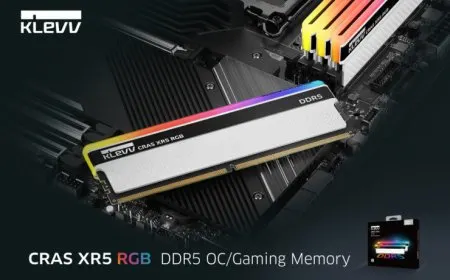 KLEVV CRAS XR5 RGB Memory Offers Up To DDR5-6200 Speeds & 32 GB Capacities