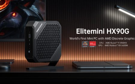 Minisforum Elitemini HX90G Mini PC Goes All-AMD With Ryzen 9 5900HX CPU & RX 6600M GPU, Starts at $799.99 US