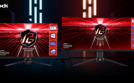 ASRock Intros Its First Phantom Gaming Monitor With Integrated Wi-Fi Antenna, AMD Freesync & 165Hz Refresh Rate