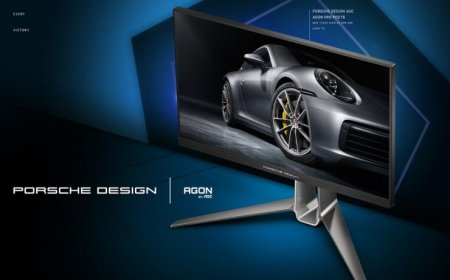 Porsche Design & AGON by AOC Reveal Premium PD27S 27-inch Gaming Monitor