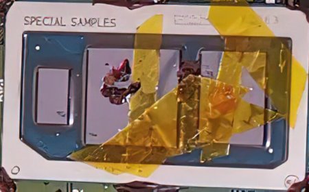 Intel’s Abandoned Cannon Lake-Y 10nm CPU Sample With Trio of Chiplets Pictured
