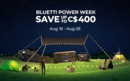 BLUETTI Power Week Now Live In Canada: Save And Prepare For Blackouts