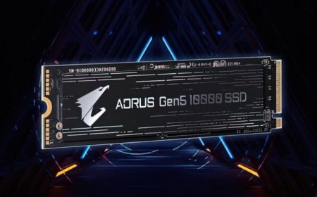 AORUS Shows A Glimpse of Gen5 10000 M.2 NVMe SSD, Rated at Up To 12.5 GB/s Read Speeds