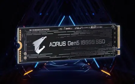 AORUS Shows A Glimpse of Gen5 10000 M.2 NVMe SSD, Rated at Up To 12.5 GB/s Read Speeds
