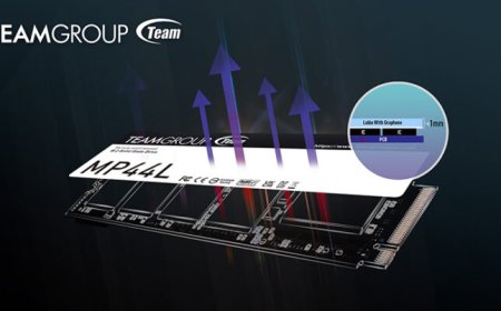 TEAMGROUP’s MP44L M.2 PCIe 4.0 SSD Features Industry’s Heat-Dissipating Graphene Label For Better Cooling