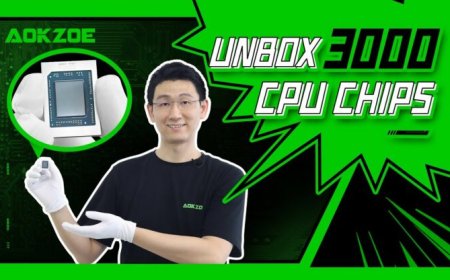 Console Maker, AOKZOE, Unboxes 3,500 AMD Ryzen 7 6800U CPUs