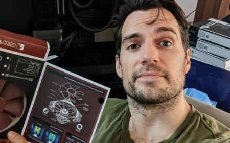 Henry Cavill, The Man of Steel & Geralt of Rivia, Chooses Noctua & NZXT Cooling For His PC To Tackle The Heatwave