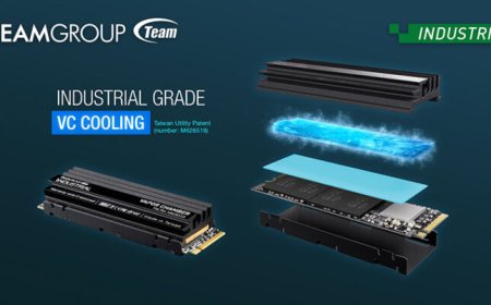 TEAMGROUP Launches N74V-M80 M.2 SSD With Industrial-Grade Vapor Chamber Cooling
