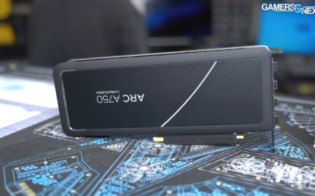 Intel’s High-End Arc A750 Limited Edition Desktop Graphics Card Pictured, Sleek Reference Design