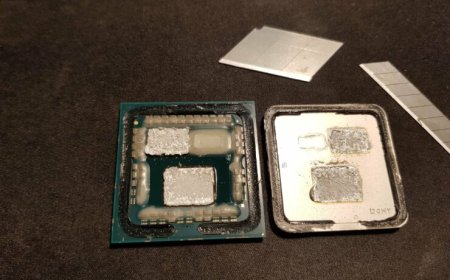AMD Ryzen 7 5800X3D 3D V-Cache CPU Runs Cooler After Being Delidded