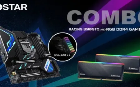 BIOSTAR Launches RACING B560GTQ Motherboard & RGB DDR4 GAMING X RAM Kit Bundle For $300 US