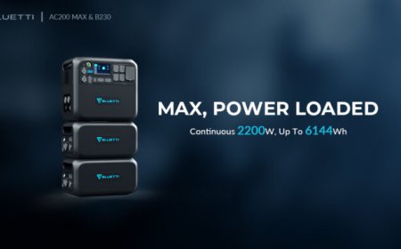 BLUETTI Announces AC300 & AC200 MAX, Up To 24.6kWh, 6000W Power Stations