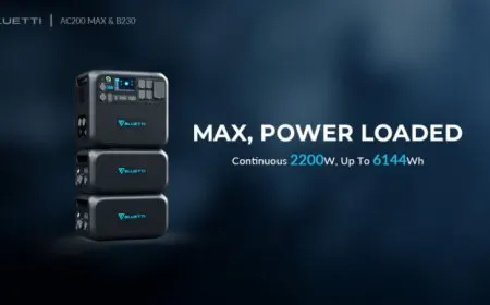 BLUETTI Announces AC300 & AC200 MAX, Up To 24.6kWh, 6000W Power Stations
