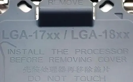 LGA-17XX/18XX Compatible Socket Cover Appears Online – Is This For Intel’s Upcoming 7nm CPUs?