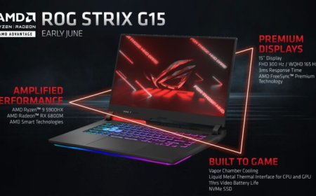 ASUS ROG STRIX G15 AMD Advantage Laptop With Ryzen 9 5900HX & Radeon RX 6800M Is The Best Selling Gaming Laptop on BestBuy