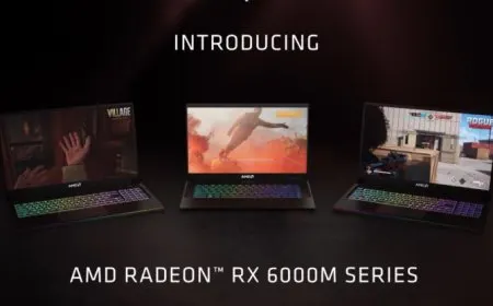 AMD Radeon RX 6000M RDNA 2 Mobility Lineup Official – RX 6800M Flagship Laptop Chip, Navi 22 & Navi 23 SKUs Detailed