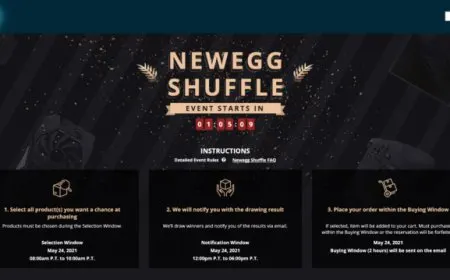 Newegg Shuffle – May 24th: Multiple NVIDIA Offerings Including The RTX 3070, RTX 3080, & RTX 3090 Graphics Cards…