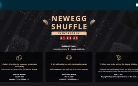 Newegg Shuffle – May 21st: NVIDIA Takes Center Stage With Multiple RTX 3070 & RTX 3080 Graphics Cards Available In…
