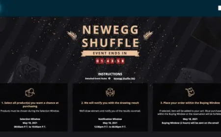 Newegg Shuffle – May 18th: Both The NVIDIA GeForce RTX 3070 & The AMD Radeon RX 6700XT Graphics Cards Available In…