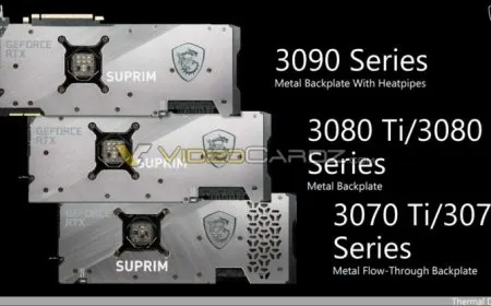 MSI GeForce RTX 3080 Ti 12 GB And RTX 3070 Ti 8GB ‘SUPRIM’ Series GPUs Leaked, Landing In June?