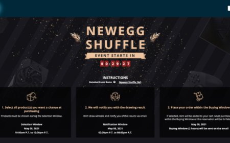Newegg Shuffle – May 10th: Both NVIDIA GeForce RTX 30 Series & AMD Radeon RX 6000 Series Graphics Cards Available Today