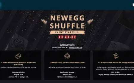 Newegg Shuffle – May 10th: Both NVIDIA GeForce RTX 30 Series & AMD Radeon RX 6000 Series Graphics Cards Available Today