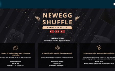 Newegg Shuffle – May 6th: NVIDIA GeForce RTX 3060, 3060 Ti, 3070, & 3090 Graphics Cards Available In Today’s Shuffle